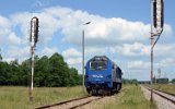LHS ST40s-09 wartet am 24.06.2017 in Zarzecze auf die Weiterfahrt.
