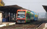 Bahnhof Grudzidz am 14. Oktober 2005