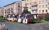 Gleisdreieck ul. Dworcowa / ul. Krlewska am Depot 18. Mai 1997