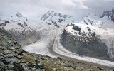 Blick von Gornergrat am 05.07.2016 - Sommer in der Schweiz.