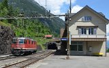 Bahnhof Wassen am 06.07.2016