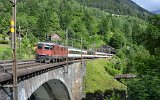 Obere Wattinger Reussbrcke und Rohrbachtunnel am 06.07.2016