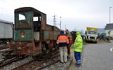 Einachsen der Deutz/Stadler-Akkulok am 12.03.2016 in Otelfingen